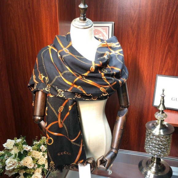black scarf